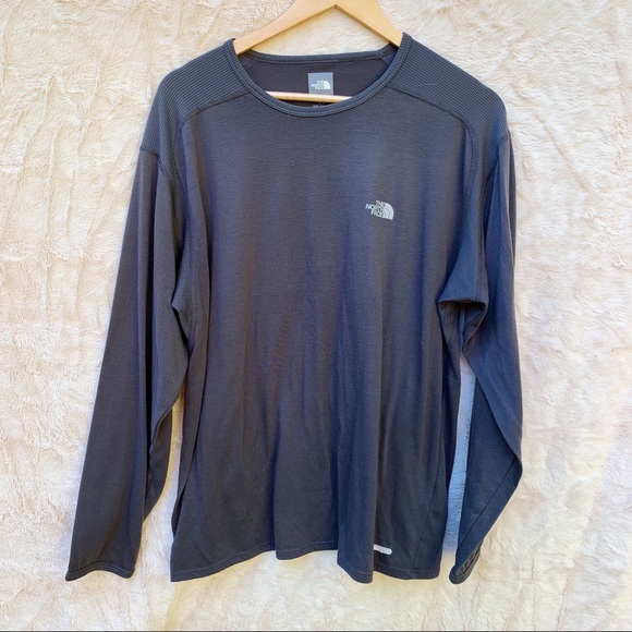 The North Face Other - The North Face Blue/Gray Long Sleeve Athletic Tee
